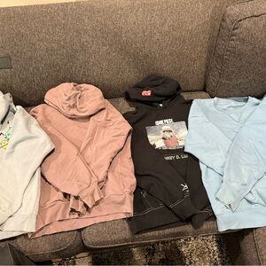 Zara Kids Sweatshirts in Pink, Black, and Blue